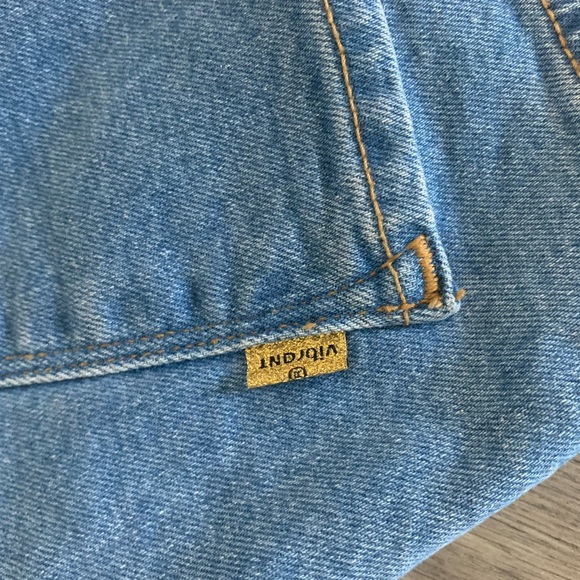 VIBRANT MiU USA vintage style high rise cut off jean shorts - Picture 2 of 5